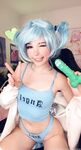 Belle Delphine Pickle Rick Set Leaked