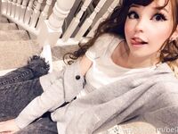 BELLE DELIPHINE SHOW BOOBS AGAIN x2