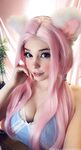 BELLE DELPHINE ONLYFANS PINK HAIR BUNNY