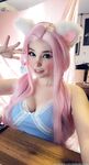 BELLE DELPHINE ONLYFANS PINK HAIR BUNNY