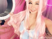 BELLE DELPHINE ONLYFANS PINK HAIR BUNNY