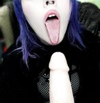 Slutty goth e-girl