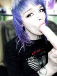 Slutty goth e-girl