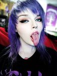 Slutty goth e-girl