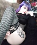 Slutty goth e-girl