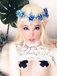 Belle Delphine Zelda Cosplay Set Leaked