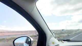 ika dauria huge naked tits in car onlyfans