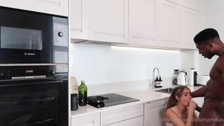 Lillian Phillips BBC Breakfast in the kitchen