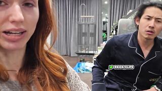 Amouranth calls the COPS on her husband