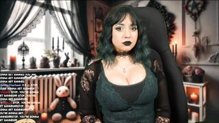 Sweet Anita Teases Her Big Tits Twitch Stream Highlights