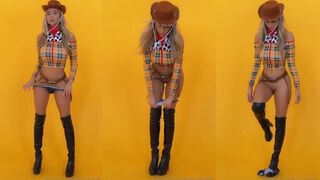 Mikayla Demaiter Cowgirl's Pussy strip
