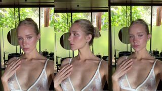 Caroline Zalog See Through Nipples Onlyfans