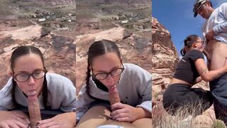 IrisxJase Fucking And Sucking In Red Rock Canyon Las Vegas