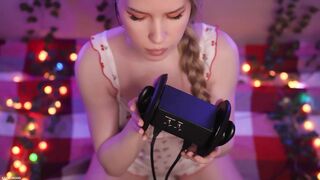 ASMR MOOD - ASMR EYE CONTACT - EarLickingBreathing