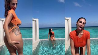 Sarasfamurri therealmorenita NAKED POOL PPV ONLYFANS