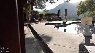 Addison Vodka - Poolside Threesome Chloe Foxxe