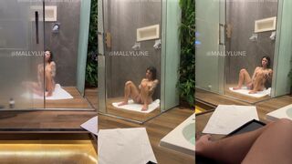 Marcela Lelly shower pussy fuck onlyfans