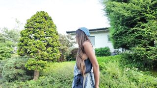 DARINGKIARA - OUTDOOR FUCKING BUTT NAKED FUN