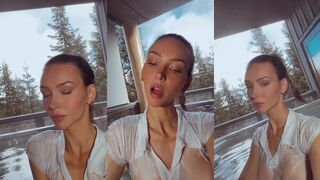 Rachel Cook nude pool chit-chat