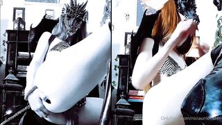 nicia unlovelier goth dragon