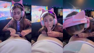 sarah.mariee gamer girl bj