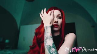 MyKinkyDope - Redhead Stretches Her Tight Asshole With Anal Toys