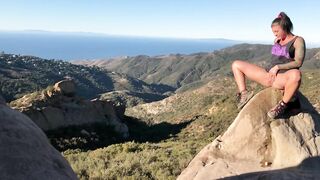Felicity Feline Peeing In Nature