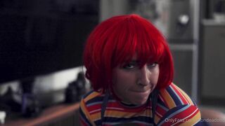 Blonde Adobo halloween facial