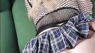 Trans Jackie anal with BBC