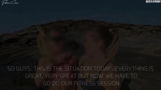 GentlyPerv x Federica Crown - I SUDDENLY SEE A HARD DICK ON THE BEACH