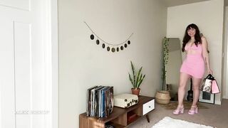 alex bishop hot milf try on haul and sex