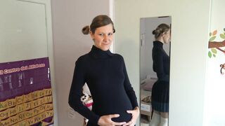 Pregnant Small Tits