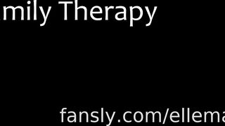 ElleMarz Family Therapy footjob roleplay
