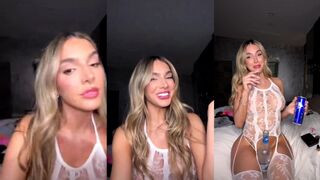 Lyna Perez Nude hot Lingerie Live Scene