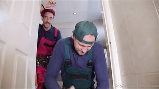 veronica n rebecca cosplay foursome