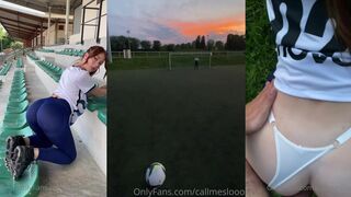 CallMeSlooo Quick Fuck On The Pitch