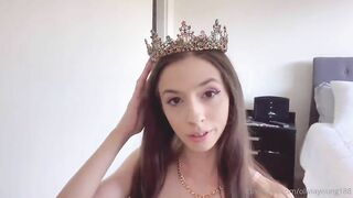 olivia young princess lingerie joi