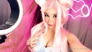 BELLE DELPHINE ONLYFANS PINK HAIR BUNNY (Video 1)