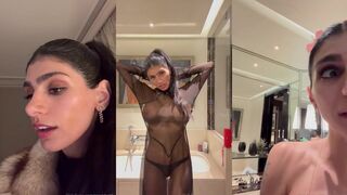 Mia Khalifa bedroom live ppv