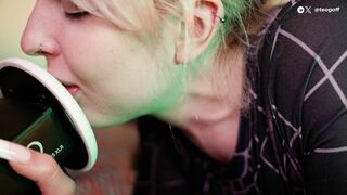 Sounds of Girls ASMR - Spider Girl Rides You, Tastes Your Sword, Licks Your Ear