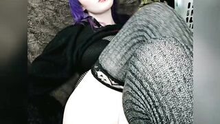 Slutty goth e-girl (Video 1)