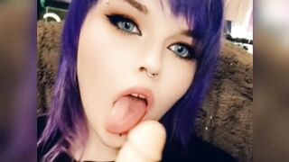 Slutty goth e-girl (Video 2)