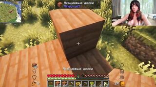 Busty Sweetie Fox Fucking After Playing Minecraft