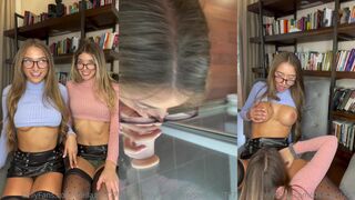 SkylarMaeXO & Stella Dildo Drilling GG Onlyfans