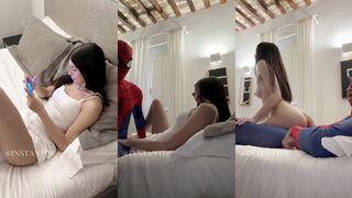 ambrerdream Spider-Man Tinder date