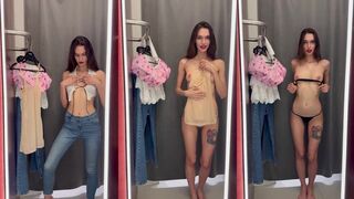 karamel kat fitting room fingering