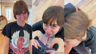 Riley Reid - Slobbering And Cumming All Over His Cock
