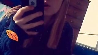 Imagine that face while she BJ you (Video 4)