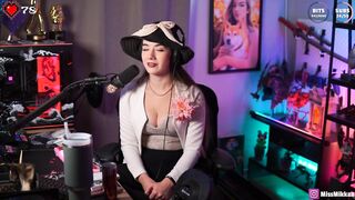 MissMikkaa Sexy Tits Cleavage Twitch Clip And Pics