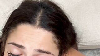 PAwg asshley takes massive facial